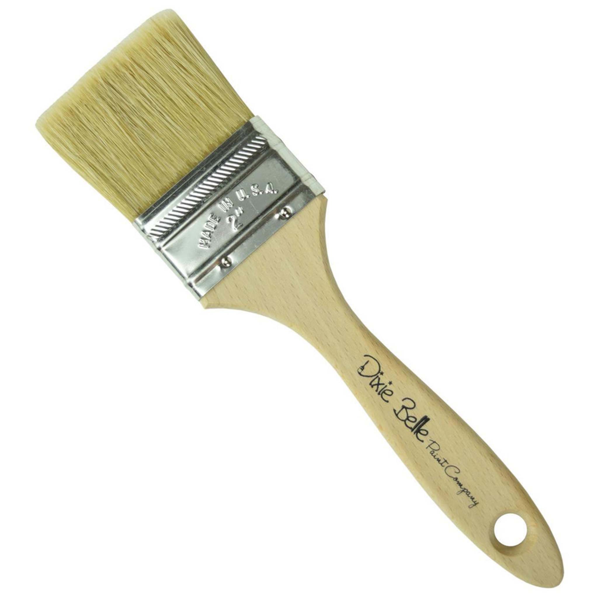 Dixie Belle Paint Company's Premium Chip Brush is against a white background.