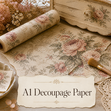 A1 Decoupage Paper