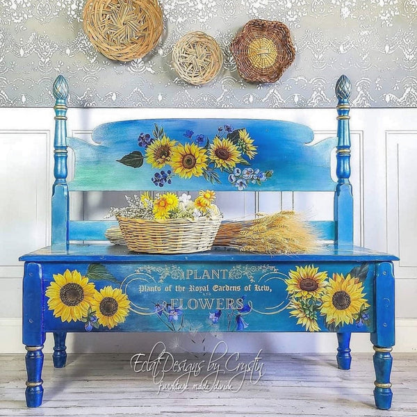 Sunflower Fields - Furniture Transfer - ReDesign with Prima