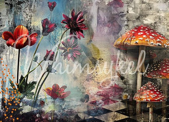 Whimsykel - Wonderland Decoupage Paper (21x29, 14x20)