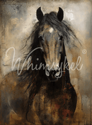 Whimsykel - Heart Horse Decoupage Paper (21x29, 14x20)-8