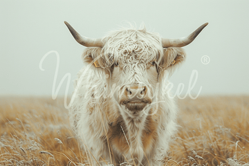 Whimsykel - Helga Highland Cow Decoupage Paper (21x29 Size)