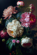 Whimsykel - Baroque Peonies Decoupage Paper (21x29, 14x20)-2