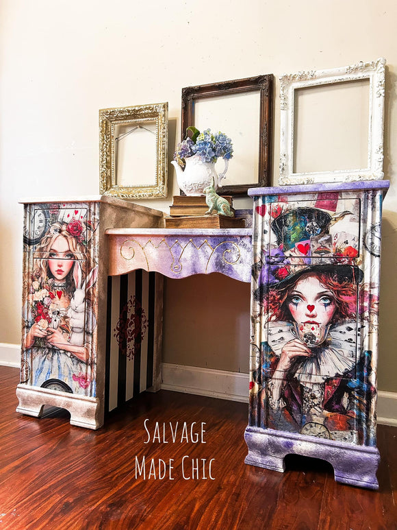 Whimsykel - Allison & Mattie Decoupage Paper (21x29 Size)