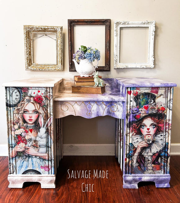 Whimsykel - Allison & Mattie Decoupage Paper (21x29 Size)
