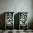 Whimsykel - Chester & the Queen Decoupage Paper (21x29 Size)-2