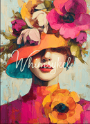 Whimsykel - Derby Diva Decoupage Paper (21x29 Size)-3