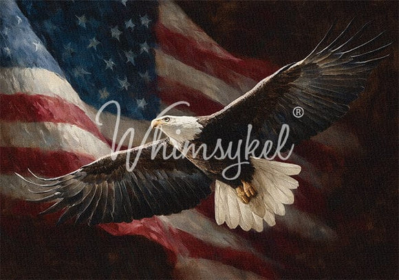 Whimsykel - Freedom is Not Free Decoupage Paper (21x29, 14x20)