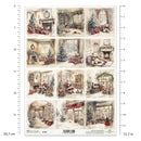 ITD Collection - Cozy Christmas Dreams Decoupage Paper (A4 Size)-3