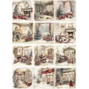 ITD Collection - Cozy Christmas Dreams Decoupage Paper (A4 Size)-2