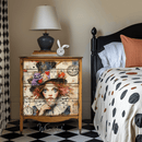 Whimsykel - Mattie Hatter Decoupage Paper (21x29 Size)-2