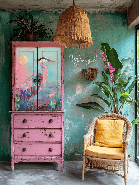 Whimsykel - Pastel Morning Decoupage Paper (21x29, 14x20)