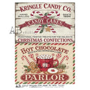 AB Studio - Sweet Christmas Signs Decoupage Paper (A4 Size)-2