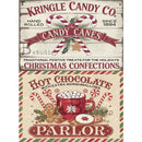 AB Studio - Sweet Christmas Signs Decoupage Paper (A4 Size)-1