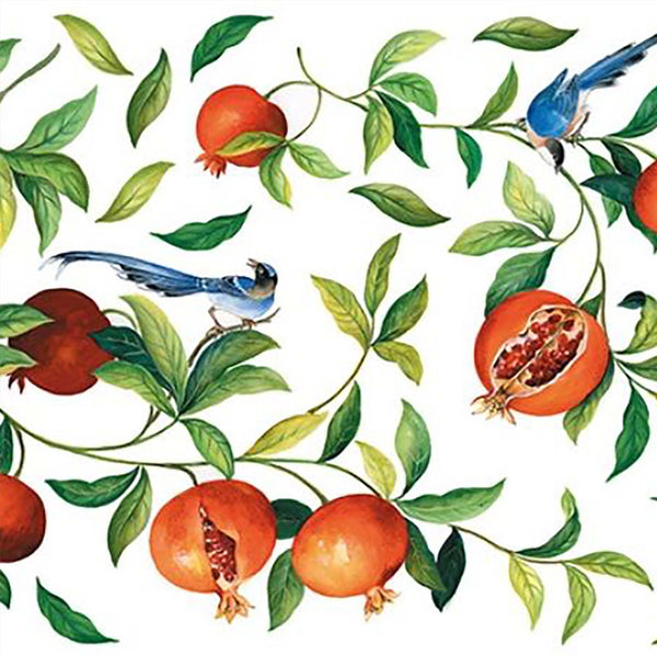 Pomegranate Fruits A3 Rice Decoupage Paper