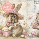 Carte Italiano - Easter Bunnies & Bonnets Decoupage Paper (A4 Size) Decoupage Paper
