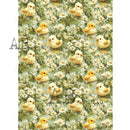 Carte Italiano - Farmhouse Chicks & Daisies Decoupage Paper (A4 Size) Decoupage Paper