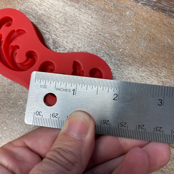 Dadarkar Art - Regal Plume Silicone Mold