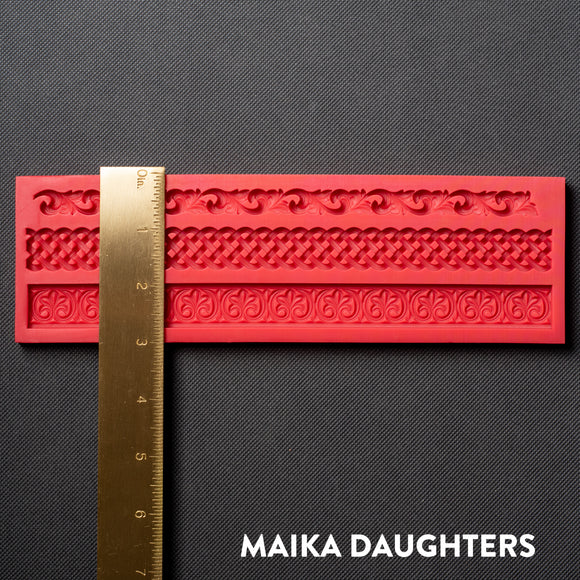 Dadarkar Art - Essential Border #1 Silicone Mold