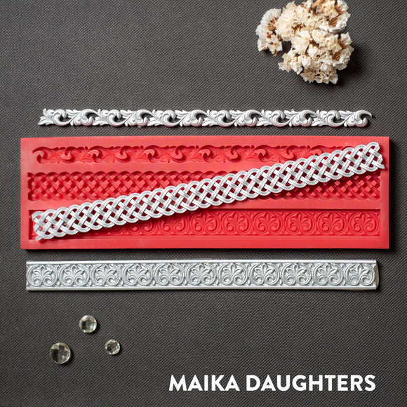 Dadarkar Art - Essential Border #1 Silicone Mold