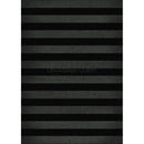 Rice paper that features a bold stripe pattern of solid black and grey speckled stripes. White borders are on the sides.