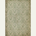 Vintage style Wallpaper Damask A3 Decoupage Rice Paper. White borders on the sides.