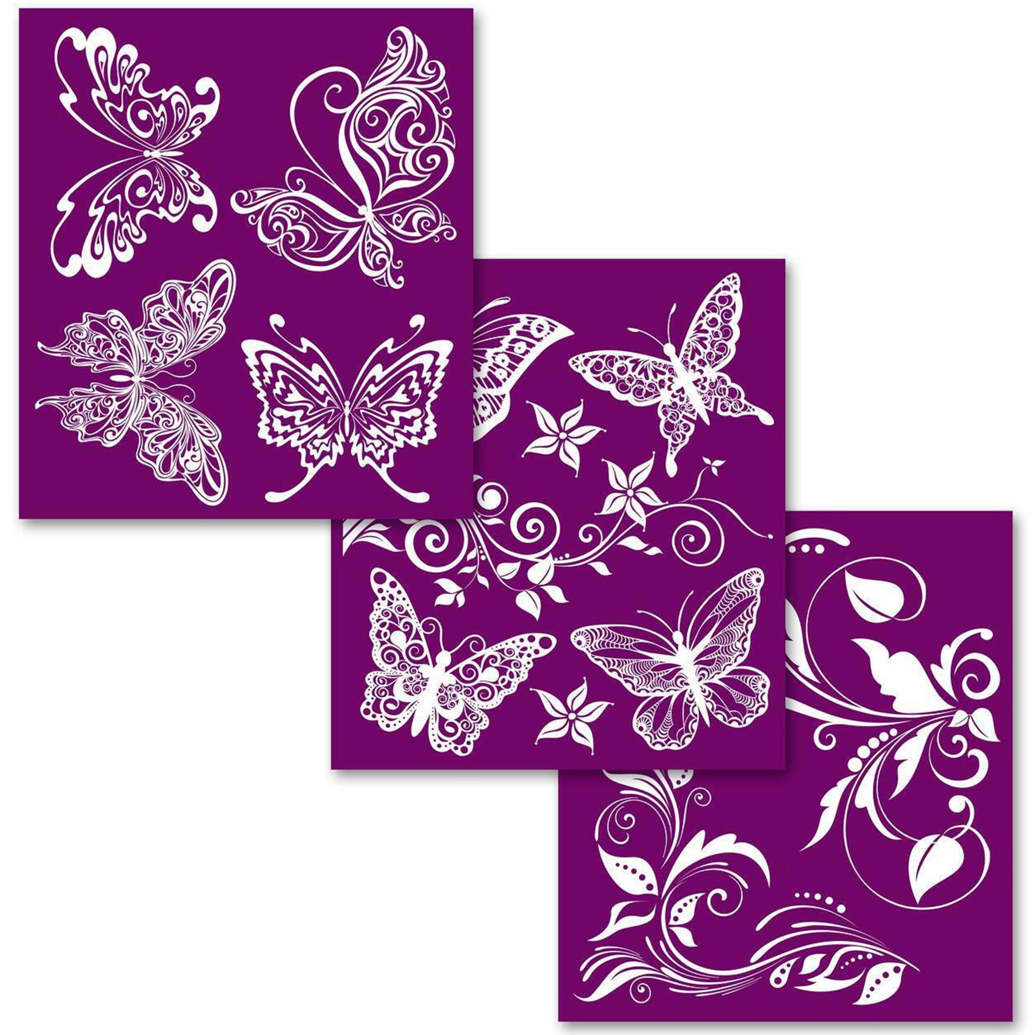 Butterflies Silkscreen Stencils - 0