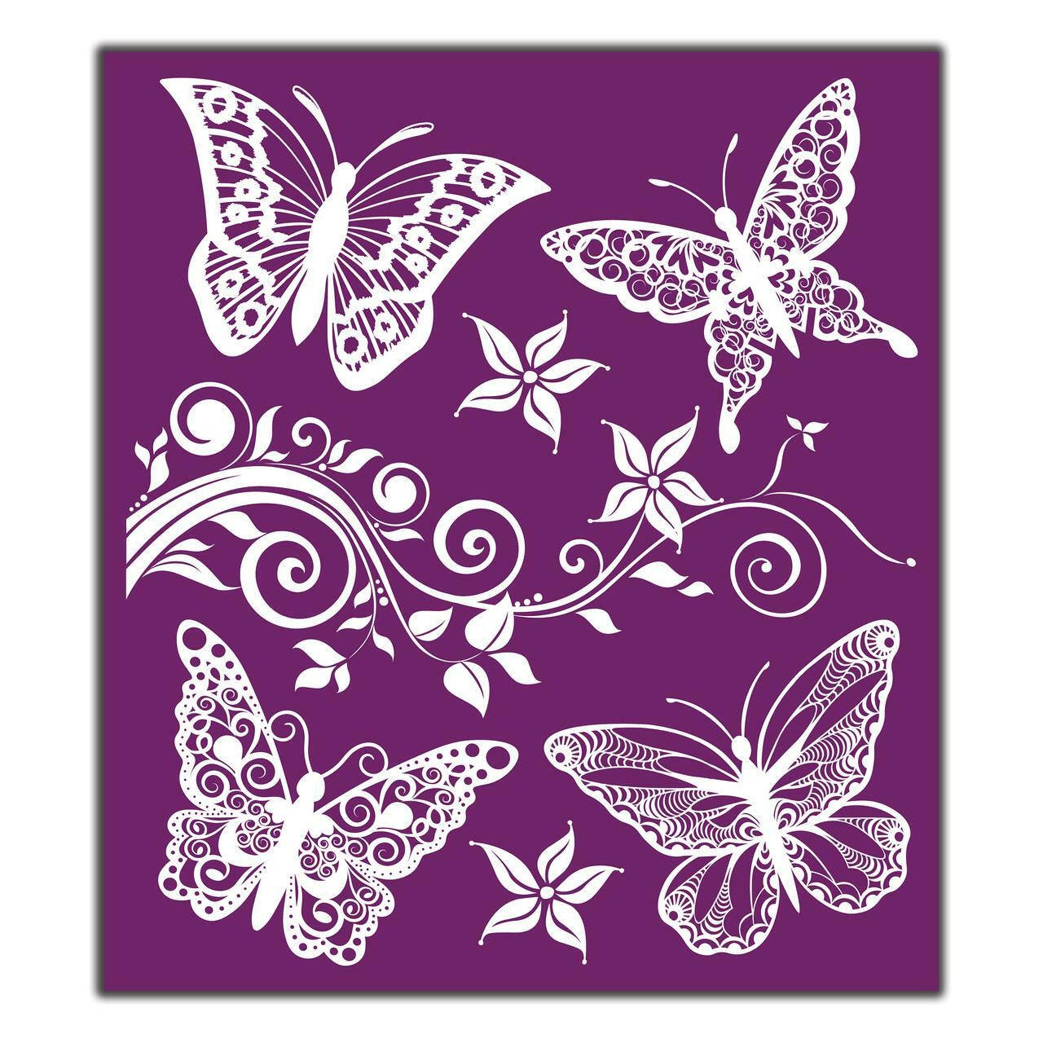 Butterflies Silkscreen Stencils