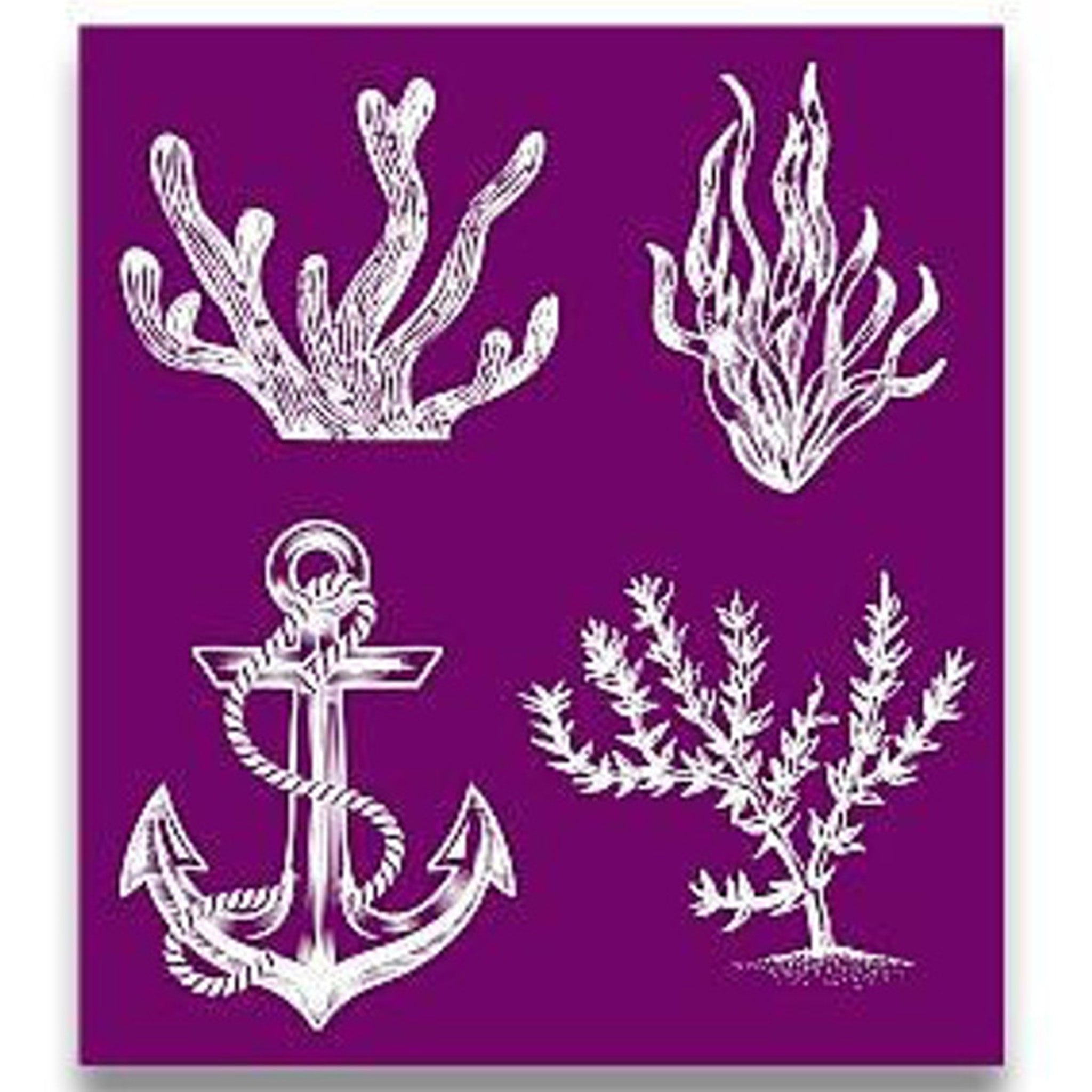 Nautical Silkscreen Stencils