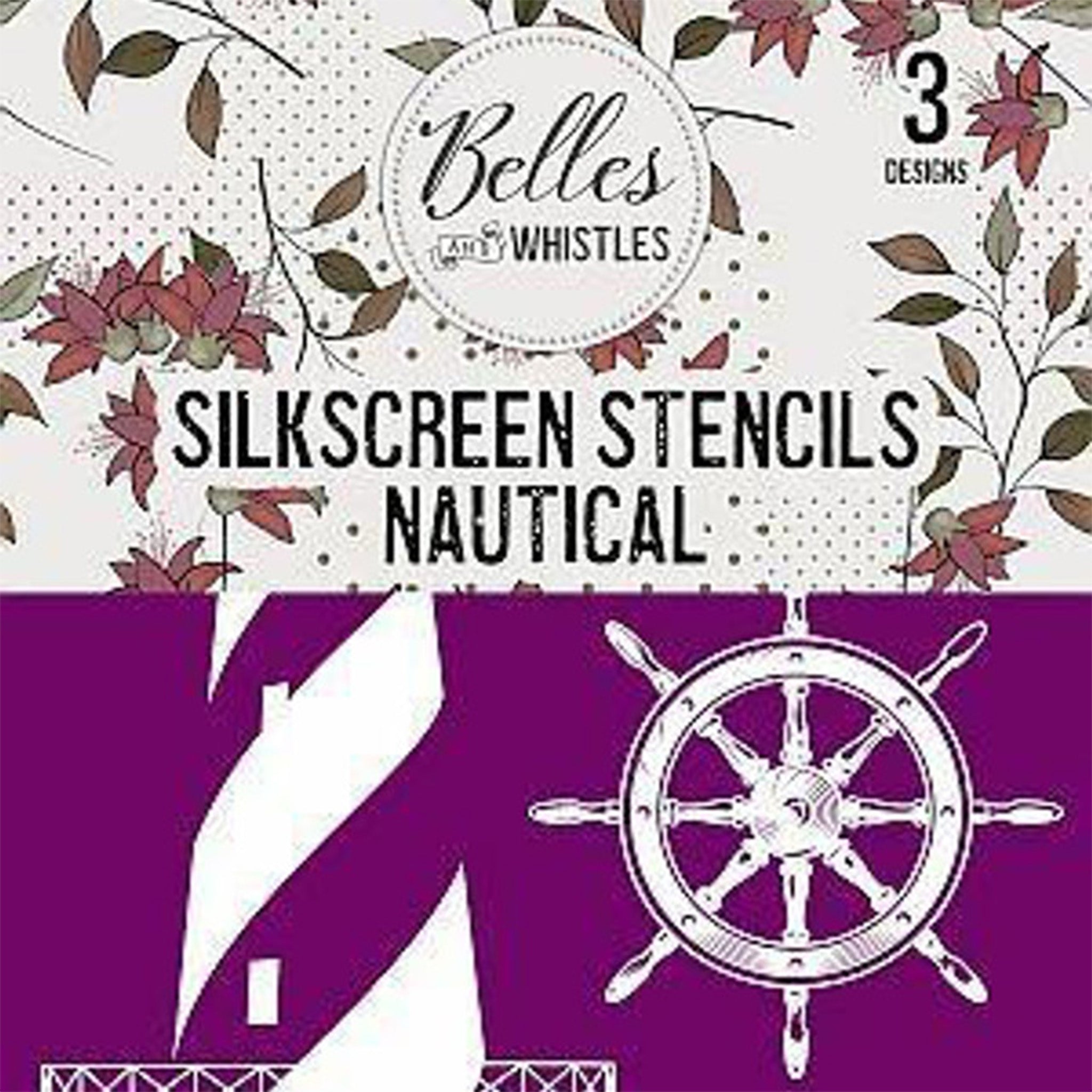 Nautical Silkscreen Stencils