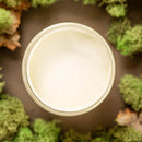 An arial view of an open container of Dixie Belle Paint Company’s Cucumber Ice Chalk Mineral Paint is surrounded by green peat moss.