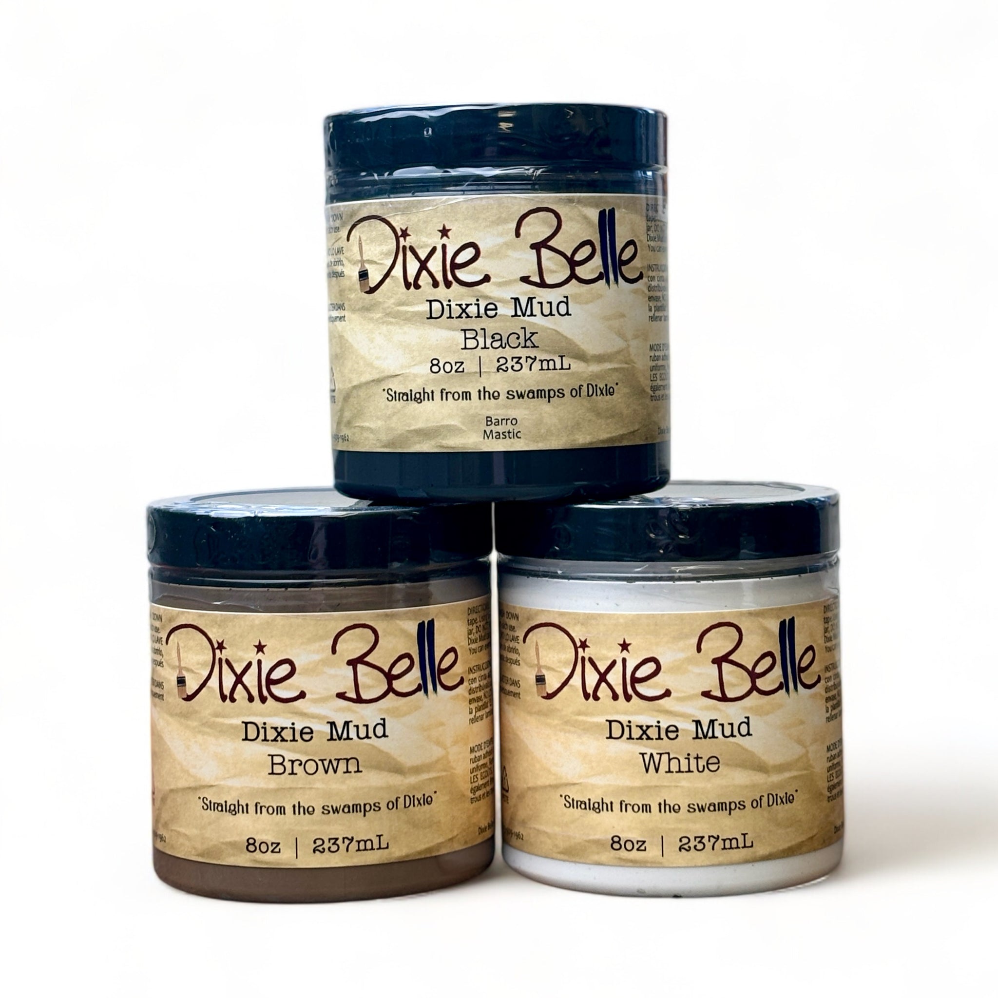 Dixie Belle Dixie Mud | Black Brown White - Problem Solvers