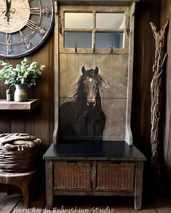Whimsykel - Heart Horse Decoupage Paper (21x29, 14x20)