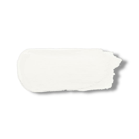 A color sample of Kacha Furniture Paint in the color Belgrade (off-white) is against a white background.