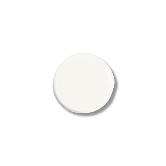 A color sample of Kacha Furniture Paint in the color Belgrade (off-white) is against a white background.