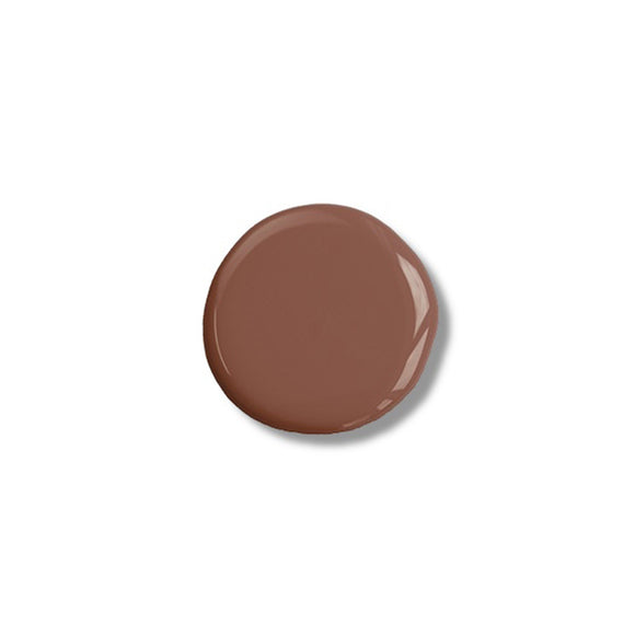 A color sample of Kacha Furniture Paint in the color Espresso (brown) is against a white background.