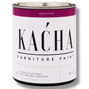 A 32 oz can of Kacha Furniture Paint in the color Kacha Pink is against a white background.