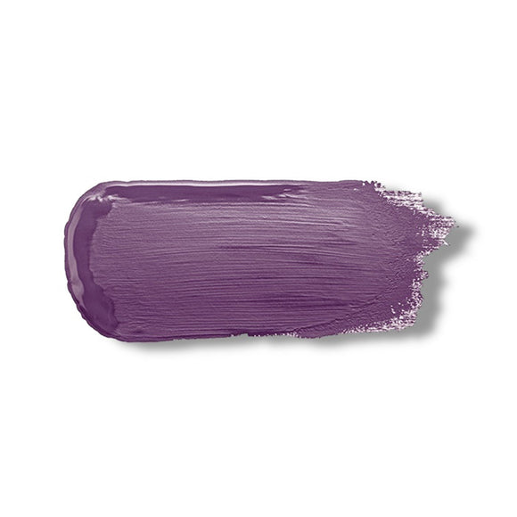 A color sample of Kacha Furniture Paint in the color Purple Emperor is against a white background.