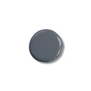 A color sample of Kacha Furniture Paint in the color Siva Grey (steel grey) is against a white background.