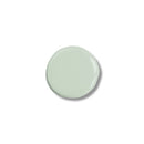 A color sample of Kacha Furniture Paint in the color Subtle Pistachio (pale green) is against a white background.