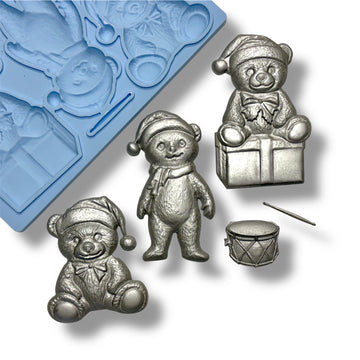LaBlanche - Teddy Bears Silicone Mold (5x8")