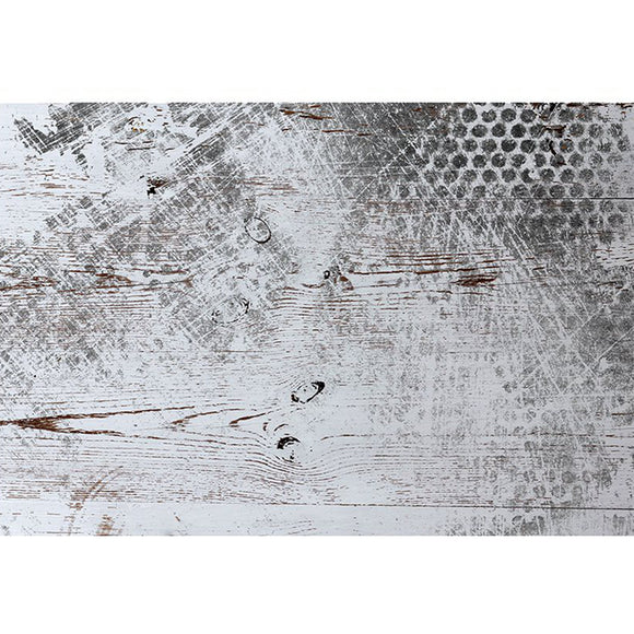 Rice paper featuring a unique wood pattern with scratches and honeycomb impressions.