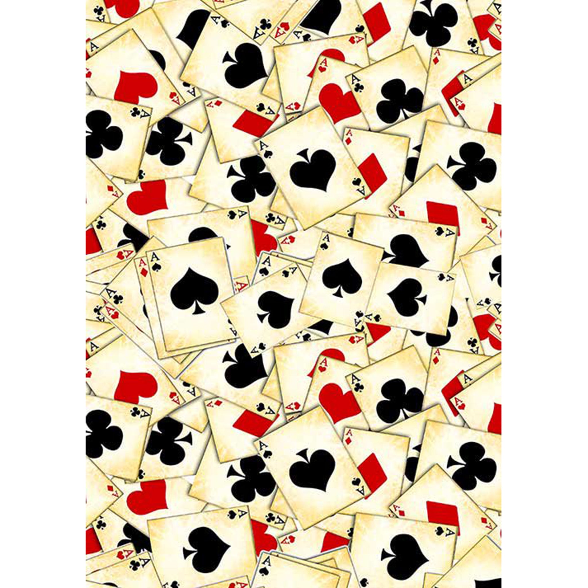 Playing Cards Pattern A2 Rice Decoupage Paper - 0