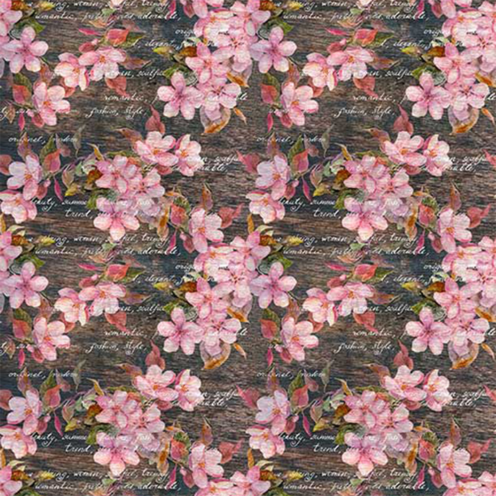 Rustic Cherry Blossoms A2 Rice Decoupage Paper