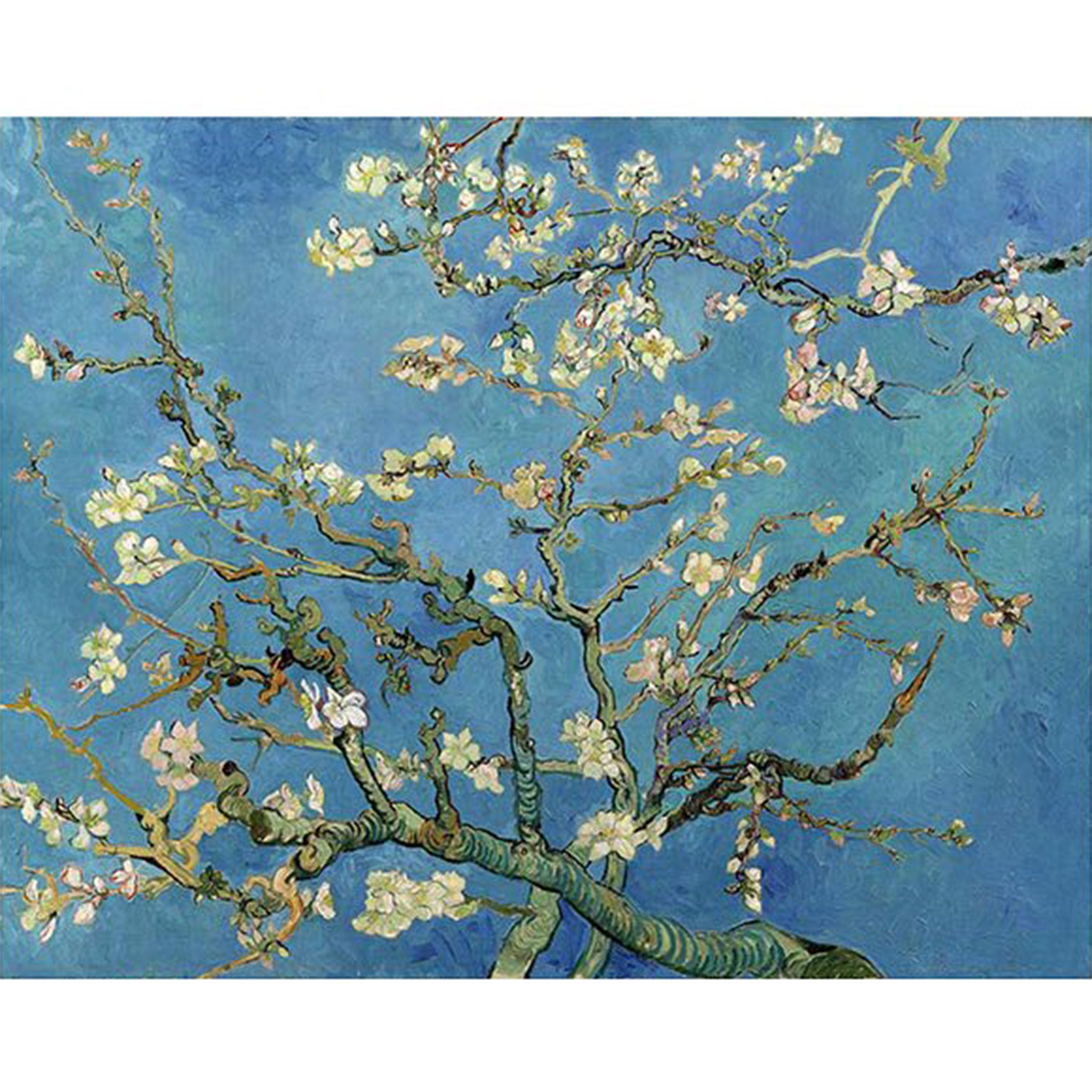 Tranquil Almond Blossom A4 Rice Decoupage Paper