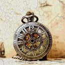 Close-up of a rice paper featuring a vintage pocket watch against a crackle background. 