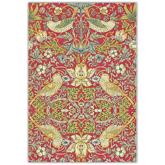 Paper Designs Italy - Strawberry Thief Finches Decoupage Paper (A2 Size)