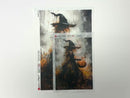 Paper Designs Italy - Enchanted Midnight Witch Decoupage Paper (A5, A4 Sizes)-3