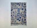 A 13 second video shows a close-up and backside of Decoupage Queen's Indigo Botanical 4 A4 vellum decoupage paper against a white background.