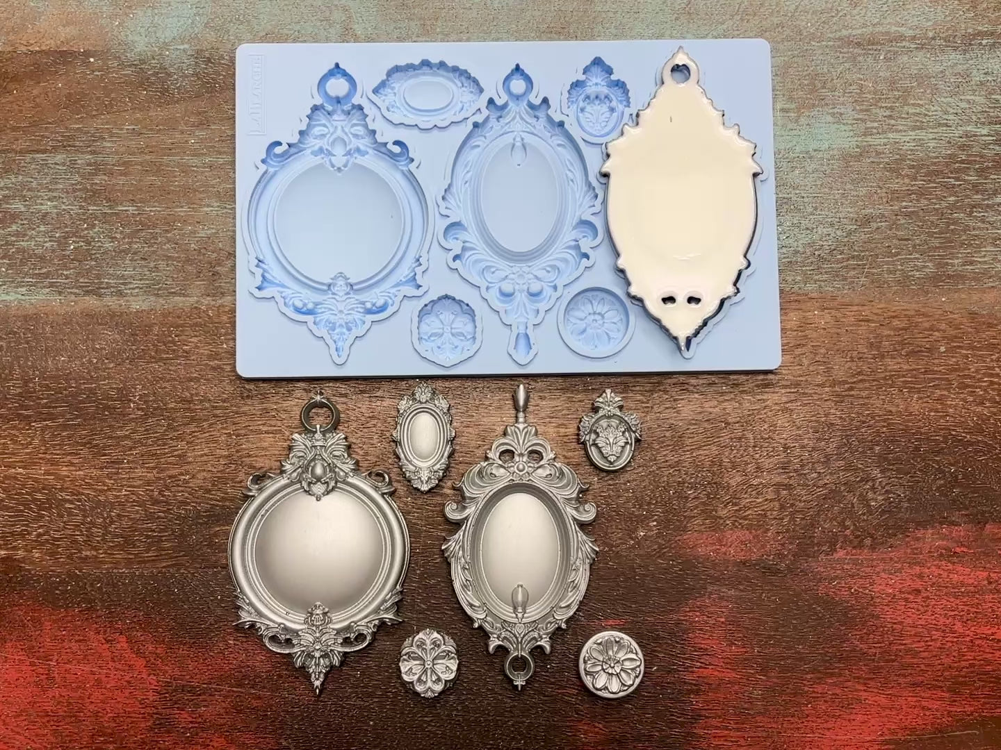 LaBlanche - Pendant Ornaments Silicone Mold (5x8")-3